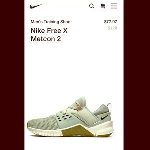 Brand New Nike Free X Metcon 2 - Men’s - size 12